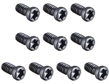 sourcing map 10 Stk. Torx Schrauben Ersetzen Hartmetalleinsatz CNC Drehmaschine M2.5x6mm