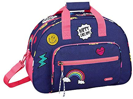 Safta Bolsa Deporte Bolso de Viaje Azul Tejano 48 x 33 x 21 cm