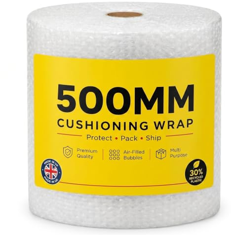 Bubble Wrap Roll 500mm (Small Air Bubbles House Move & Packing Boxes)