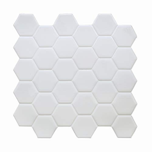 HyFanStr Credence Adhesive Cuisine, Stickers Carrelage pour Salle de Bain, ImperméAble Carrelage Adhesif Carreaux de Autocollant Mural DéCoratif 4 Pièces