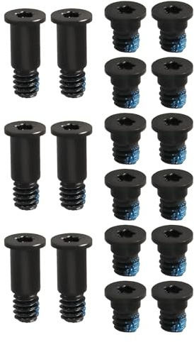OTOTEC 3 Set Laptop Bottom Case Screw Set Compatible with MacBook Pro 2016-2017 13-Inch A1706 Laptop Back Cover Screw Replacement, Space Grey