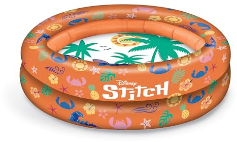 Mondo Toys - Stitch 2 Ring Pool - Piscine Gonflable 100 cm - 16956