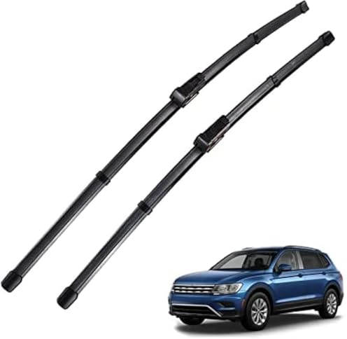 LASEFD Scheibenwischer Set für VW Tiguan MK2 2017-2023(26+21), Modernste Konstruktion, scheibenwischer vorne, Extrem leise, Langlebig und Wetterfest