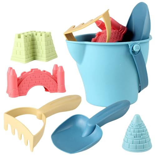 REITINGE Jouets de plage pour tout-petits - Moules à sable pour enfants - Pelle pour le jardinage, la neige, le jardin - Gadgets de plage pour enfants - Ensemble de jouets de plage pour adultes