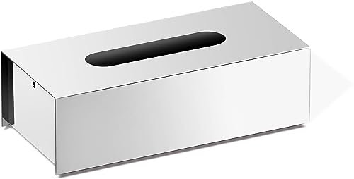 ZACK 40093 PURO Kosmetiktücherbox, Edelstahl hochglänzend