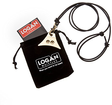 Logan Whistles Turbo Brass Sheepdog Whistle-Professional Dog Training