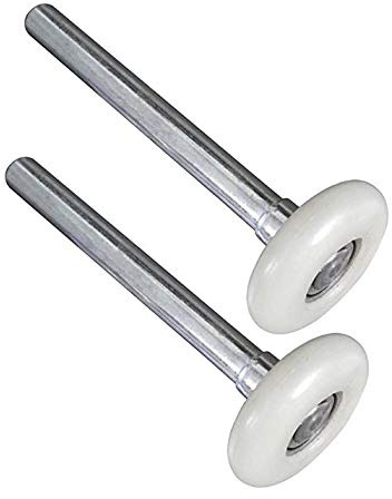 YUANQIAN Langlebige Nylon-Garagentorrollen, 6200ZZ 11, Kugellager, 12,1 cm, Vorbau (2 Stück) (Garagentorrolle, 120 mm² Stück)