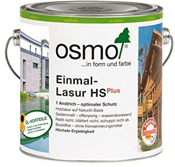OSMO Einmal-Lasur HS Plus 9206 Eiche Hell, 0,75 L