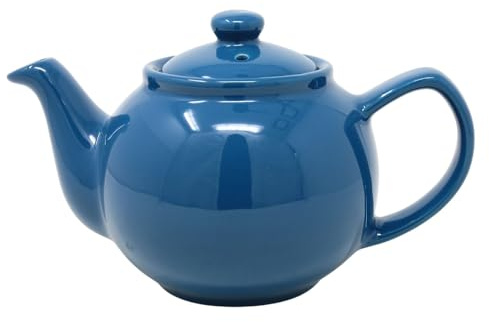 UNIQUE HOME LIVING Teal Porcelain Green Tea Coffee 2 Cup Teapot Serving Set New