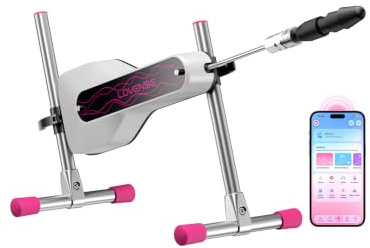 LOVENSE Mini Sex Machine Automatische Stöße APP Sexmaschine für die Frau | Einstellbaren Winkeln Fickle Maschine, Sexmaschine mit Fernsteuerung, Dildo Maschine Vibrator Sexspielzeug für Paare