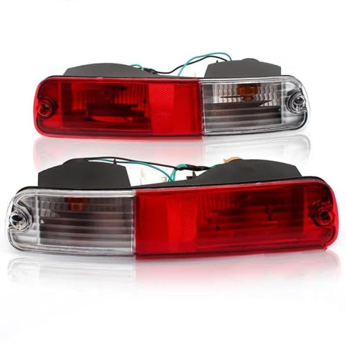 OFPURE Piloto Trasero Luces Parachoques Trasero Para Mitsubishi Para Pajero Para Montero V73 V75 V77 2003 2004 2005 2006 2007 Señal Giro, Lámpara Antiniebla Luces Traseras (Size : Left and Right)