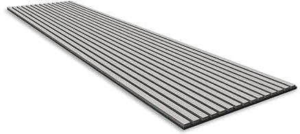 JANGAL Wandpaneel Solid 10000 MDF Furnier (2400x600x22mm) (Silver Oak)