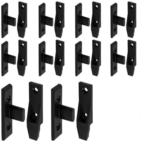 10 PS Bathroom/Fence/Fastener/Kitchen Skirting Clips Panel Clips | Suitable for Kitchen Bathroom Cabinet Doors Wood Board Connections Cabinet Base Connectors