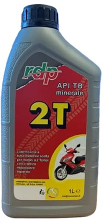 RDP API TB 2T - Lubrificante a base minerale per motori a 2 Tempi con o senza miscelatore separato