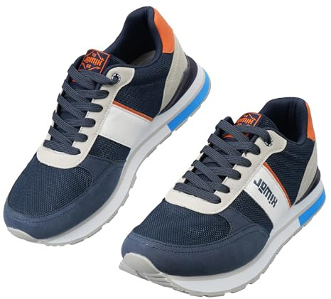 JOMIX Zapatillas deportivas para hombre, cómodas y ligeras, zapatillas informales, deportivas, fitness, running, jogging, MOS260312