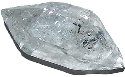 Janni-Shop-Mineralien Herkimer Diamant Spitze natur gewachsen Kristall 20-30 mm Varietät des Bergkristall