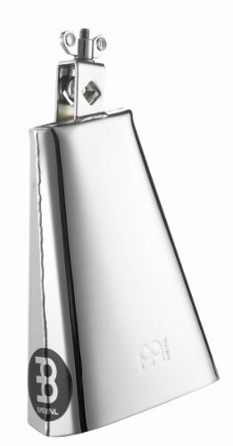 Meinl Percussion STB80B-CH - Cencerro cromado, 8 (boca ancha)