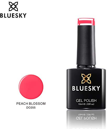 BLUESKY DC055 Peach Blossom Gellack 10ml | Gel-Nagellack für glänzende und schöne Nägel | langer Halt von bis zu 3 Wochen
