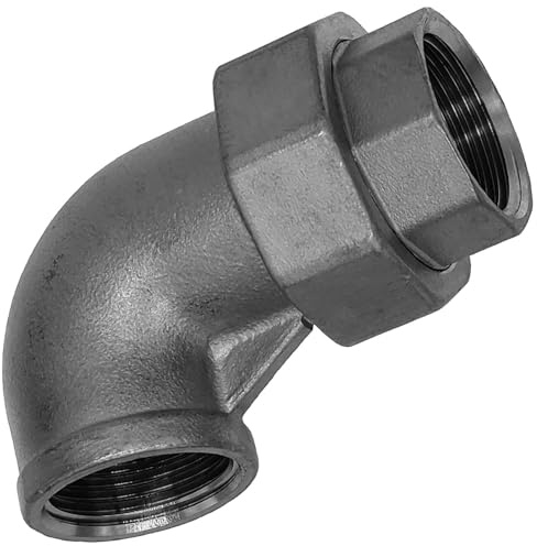 MegaHaustechnik Winkel-Verschraubung, 1 IG, Gewindefitting Edelstahl V4A | flach dichtend, Trinkwasser geeignet, Innengewinde-Innendurchmesser 30mm DN25 Rohr, rostfrei INOX