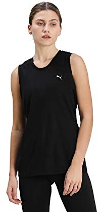 PUMA Damen, PERFORMANCE TANK W Tanktop, Schwarz, XL