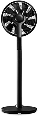 Duux Whisper Flex Ultimate Smart Portable Fan, Cordless with Battery Pack, with Remote Control, Alexa & Smart App, 30 Cooling Speeds, Height Adjustable, Oscilating, Quiet Fan, Night Mode, Timer, Black