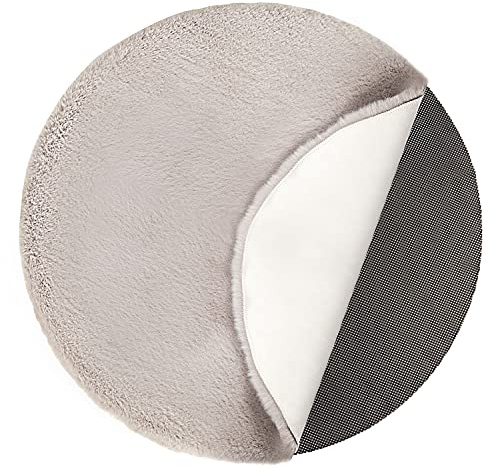 Non-Slip Carpet Underlay Mat - 150 cm Round Rug Gripper for Car, Waterproof Shelf, Drawer, Pallet