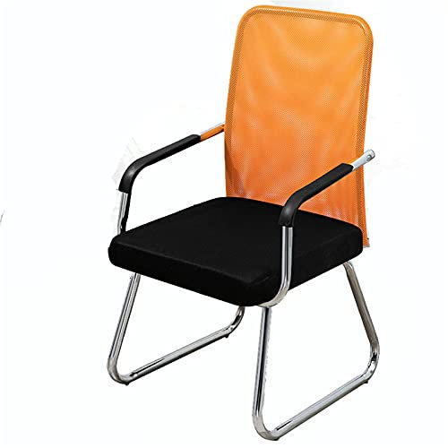 uemlle Chef-Computer-schreibtischstuhl, Lesezimmer-bekleidungsgeschäftsstuhl Mit Lordosenstütze, Esszimmerstuhl, Schreibtisch-arbeitsstuhl, 45 X 48 X 94 cm(Size:94 * 53CM,Color:A)