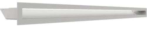 KRATKI Rejilla de ventilación Luft 6x100 Blanca Slim