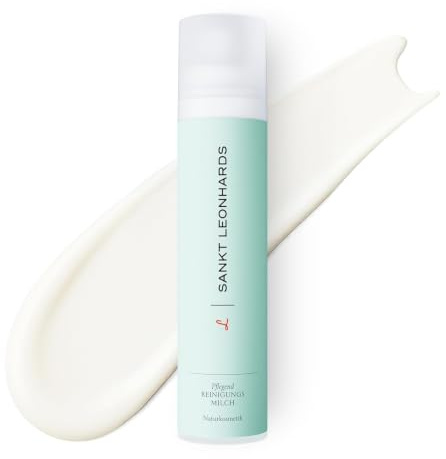 Pflegende Reinigungsmilch - 100ml - Sanfte Gesichtsreinigung | Gegen Unreinheiten & Mitesser - mit Bio-Molke, Vitamin E, Aloe Vera, Salbei, Weihrauch, Avocado-, Mandel- & Jojobaöl
