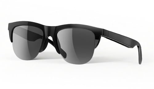 Elprico Occhiali da Sole Intelligenti, Occhiali da Sole Bluetooth UV400 STALLI SMART per Uomini, Occhiali Bluetooth con Microfono e Altoparlante per Donne Uomini