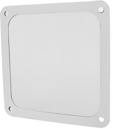 5 -stycken uppsättning av 120 mm fläktdammfilter med värmespridning mjuk magnetiska nylonramar. Dödsfilter för datorns mainframe som är lämpliga för datorfodral (White)