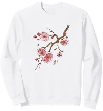 Sakura Fiori di ciliegio Festa di Primavera Giappone Felpa