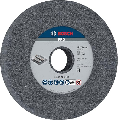 Bosch 2 608 600 109 - Disco de amolar para esmeriladoras dobles - 175 mm, 32 mm, 36 (pack de 1)
