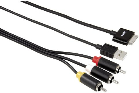 Hama Câble AV 30PMFI pour Apple iPad