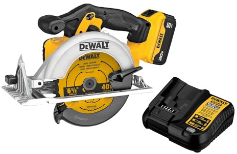 DEWALT DCS391P1 20V MAX Kit de sierra circular de iones de litio