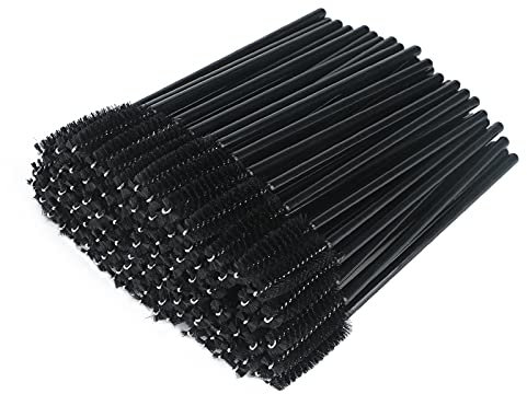 G2PLUS 100PCS Pennello per Ciglia Monouso,Scovolino Ciglia,Applicatore Mascara,Scovolino Monouso Mascara per L'estensione Delle Ciglia