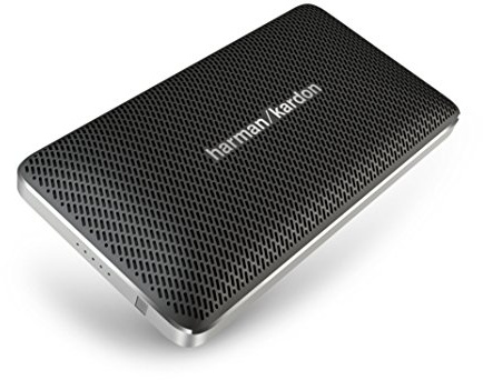 Harman/Kardon Esquire Mini Stereo – Tragbare Lautsprecher (verkabelt u. Kabellos, Batterie/Akku, USB, 180 – 20000 Hz, Bluetooth/3.5 mm, Universal)