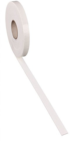 haggiy Bande de feutre autocollante – Rouleau de bande en feutre blanc, épaisseur 3,0 mm, largeur 20 mm, longueur 5 m – pour meubles, bricolage & protection des bords, rouleau multifonction adhésif