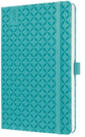 SIGEL J0103 Wochenkalender Jolie 2020, ca. A5, türkisblau - weitere Modelle