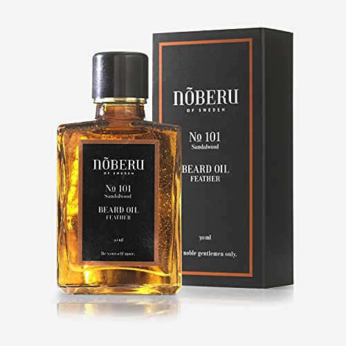 Noberu Of Sweden Lätt skäggolja sandelträ 30 ml, unik, standard