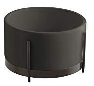 Horganica Lavabo con struttura da appoggio o freestanding Ibrido Tondo Grigio Cosmo Opaco (da appoggio)