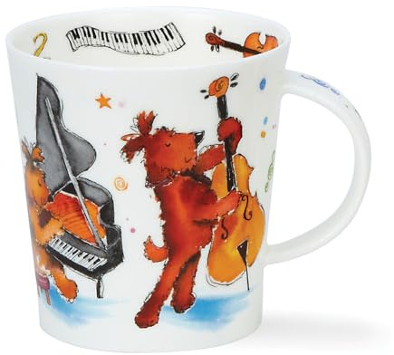 Dunoon Becher Lomond Groovy Dogs - 0,32l