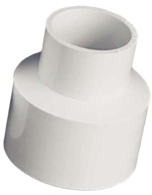 MagiDeal Cyclone Dust Collector Hose Adapter Connector Vacuum Hose Adapter Replacements PVC Attachment Dust Collection Accessories, 50mm to 63mm