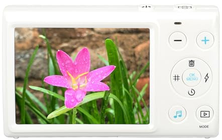 Digitalkamera, 64 MP, 4K-MP3-Player, 18-facher Zoom, Autofokus, 2,8-Zoll-Bildschirmkamera für Reisegeschenke, Vlogging, mit USB-Anschluss, für Fotografie und Nutzung in Sozialen