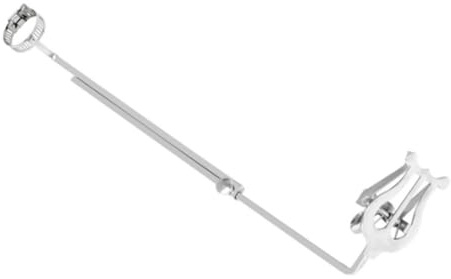 Kquepo Tragbarer Flöten-Notenständer Marschkapellen-Notenclip Klemme für Holzblasinstrumente Ersatzteile