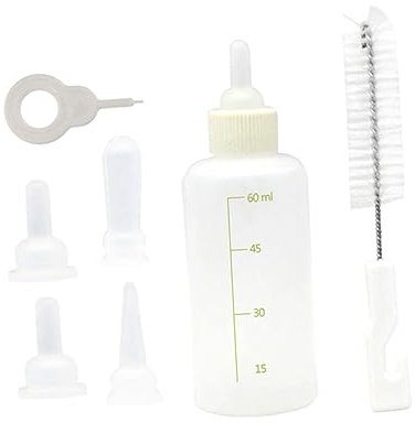 YARNOW Sicheres Und Gesundes Futterset Für Haustiere Welpen Und Kätzchen Futterflaschen-Set Für Welpen Und Kätzchen