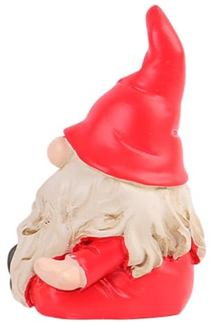 GADAW Schöne Weihnachtsmann-Figur, Ornament für Feiertage, Dekoration, Kunstharz, Tischdekoration, Weihnachtsmann-Figur