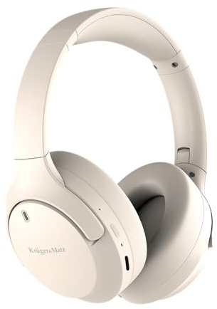 Krüger&Matz Trådlösa Hörlurar Hörlurar Street 4 Inbyggd Mikrofon ANC-funktion Bluetooth 5.4 Beige