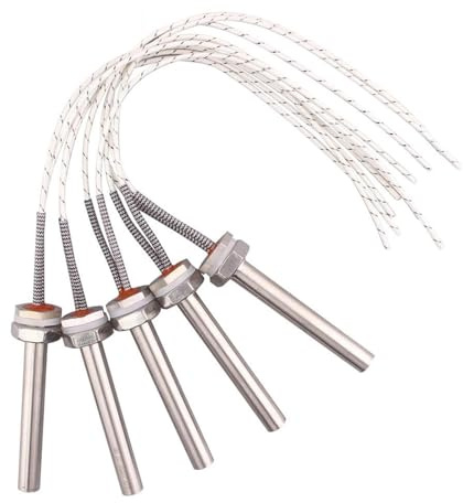 5PCS 12V Immersion Cartridge Heating Element M16 Thread DC Electric Tubular Heater 50W 100W 150W SUS304(100W)