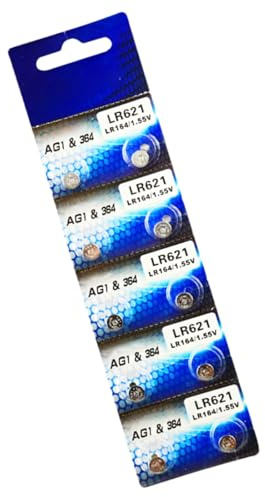 Mllepjdh 10pcs LR521/LR621/LR41/LR626 Battery Button Cell Batteries for Safe Use in Various Electronic Devices Safe Operations Coin Battery